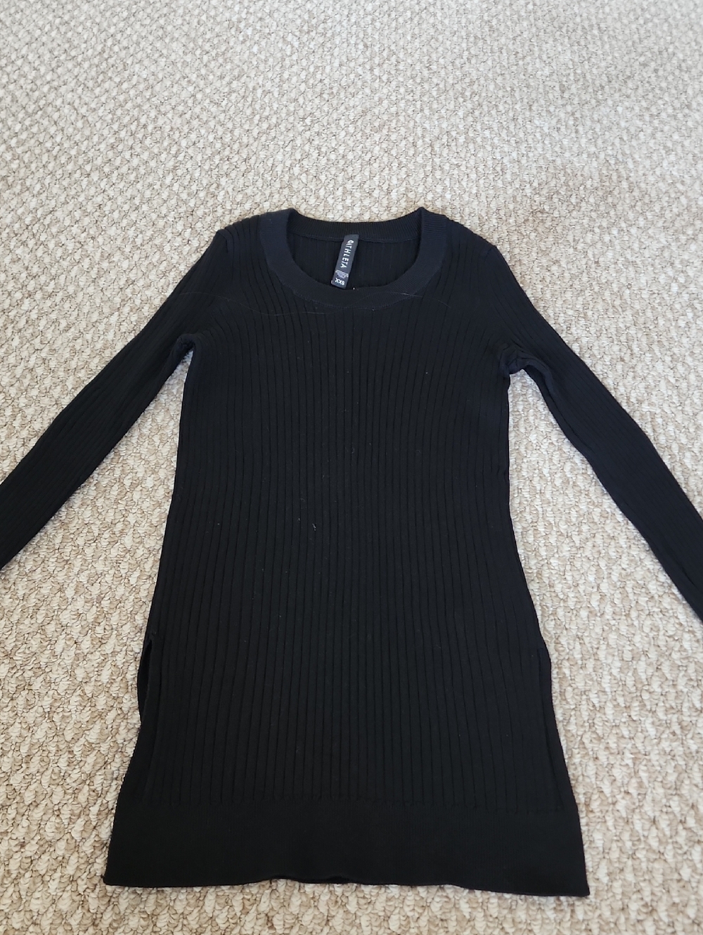 Athleta Ribbed Long Sleeve Top - Picture 2 of 7